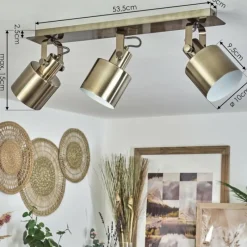 hofstein Plafonnier Neves Laiton, 3 lumières