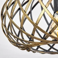 Lampes Dorées-hofstein Plafonnier Oravi Ancien, Or, 1 lumière