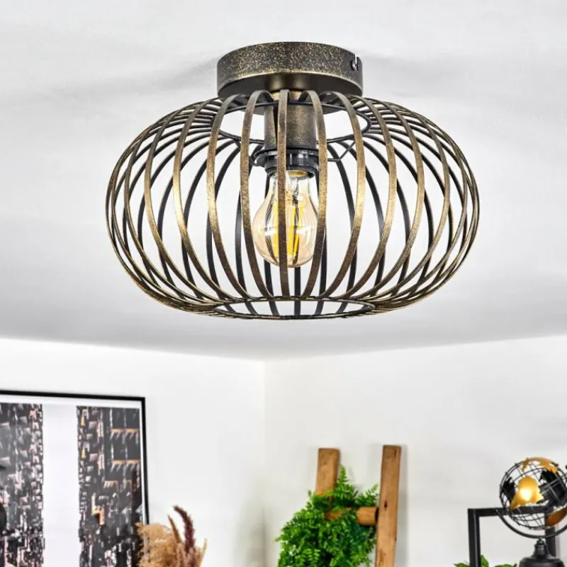 Lampes Dorées-hofstein Plafonnier Oravi Ancien, Or, 1 lumière