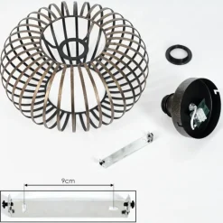 Lampes Dorées-hofstein Plafonnier Oravi Ancien, Or, 1 lumière