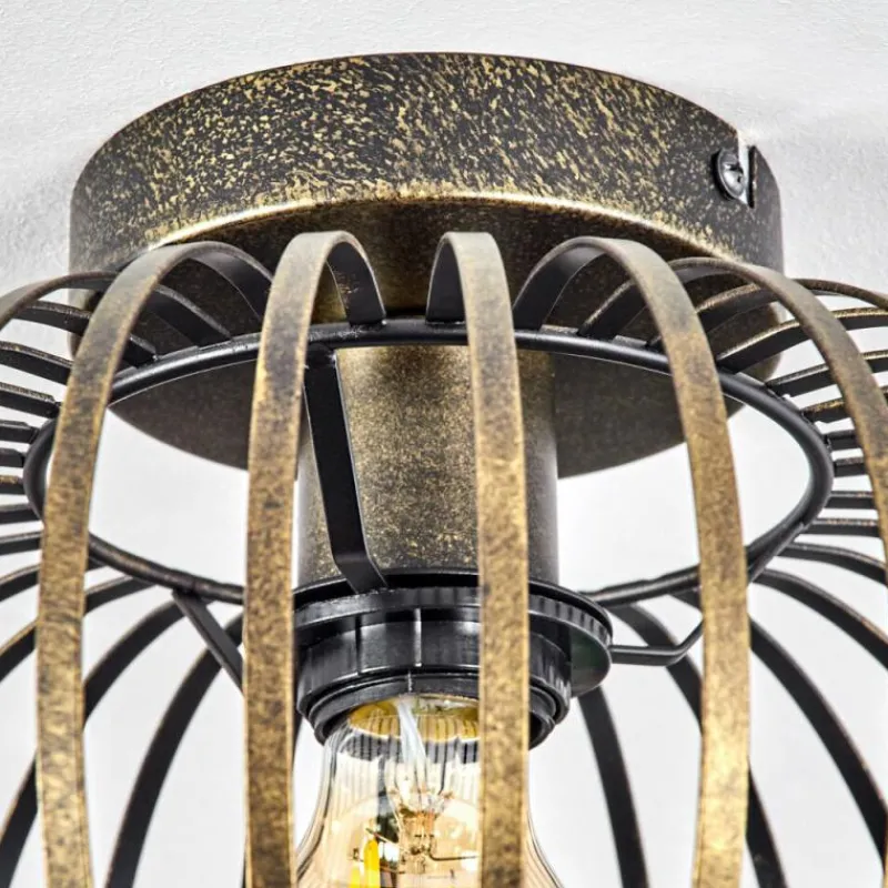 Lampes Dorées-hofstein Plafonnier Oravi Ancien, Or, 1 lumière