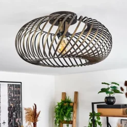 Lampes Dorées-hofstein Plafonnier Oravi Ancien, Or, 1 lumière