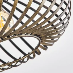 Lampes Dorées-hofstein Plafonnier Oravi Ancien, Or, 1 lumière