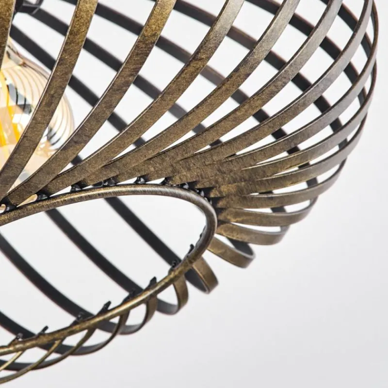 Lampes Dorées-hofstein Plafonnier Oravi Ancien, Or, 1 lumière