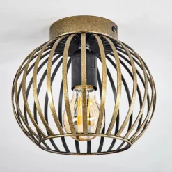 Lampes Dorées-hofstein Plafonnier Oravi Ancien, Or, 1 lumière