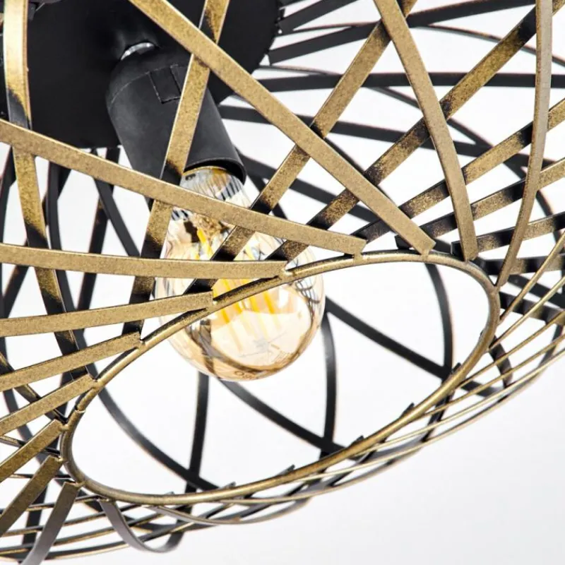 Lampes Dorées-hofstein Plafonnier Oravi Ancien, Or, 1 lumière