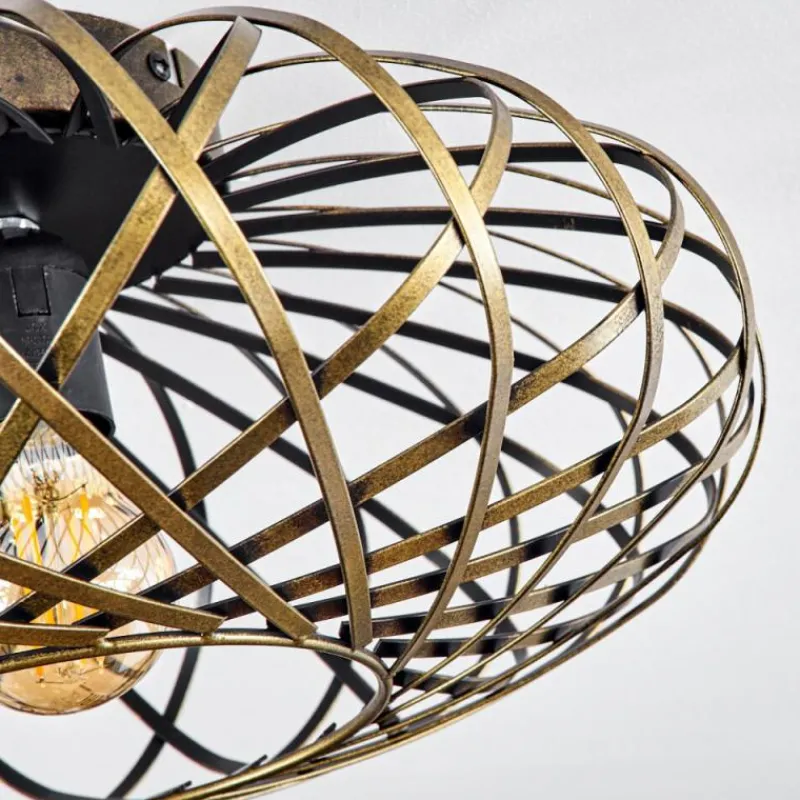 Lampes Dorées-hofstein Plafonnier Oravi Ancien, Or, 1 lumière