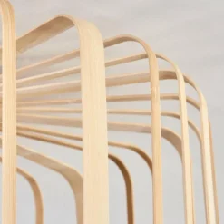 Style Boho-Chic-hofstein Plafonnier Oravi Bois clair, 1 lumière