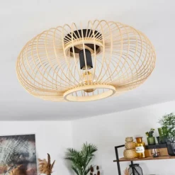 Luminaires Scandinaves-hofstein Plafonnier Oravi Écru, 1 lumière