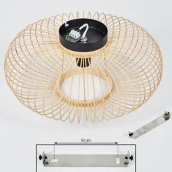 Luminaires Scandinaves-hofstein Plafonnier Oravi Écru, 1 lumière