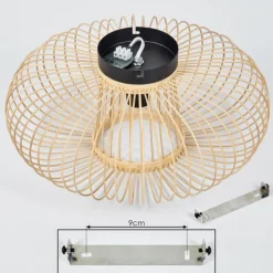 Luminaires Scandinaves-hofstein Plafonnier Oravi Écru, 1 lumière