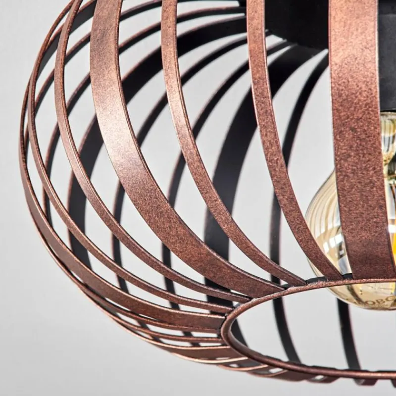 Style Boho-Chic-hofstein Plafonnier Oravi Cuivre, 1 lumière