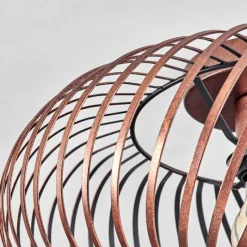 Lampes Vintages & Rétros-hofstein Plafonnier Oravi Cuivre, 1 lumière