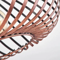 Lampes Vintages & Rétros-hofstein Plafonnier Oravi Cuivre, 1 lumière