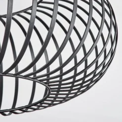 Lampes Vintages & Rétros-hofstein Plafonnier Oravi Noir, 1 lumière