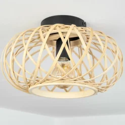 Luminaires Scandinaves-hofstein Plafonnier Pabu Écru, 1 lumière