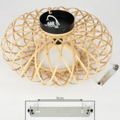 Luminaires Scandinaves-hofstein Plafonnier Pabu Écru, 1 lumière