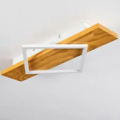 Luminaires Scandinaves-hofstein Plafonnier Pompu LED Écru, Blanc, 1 lumière