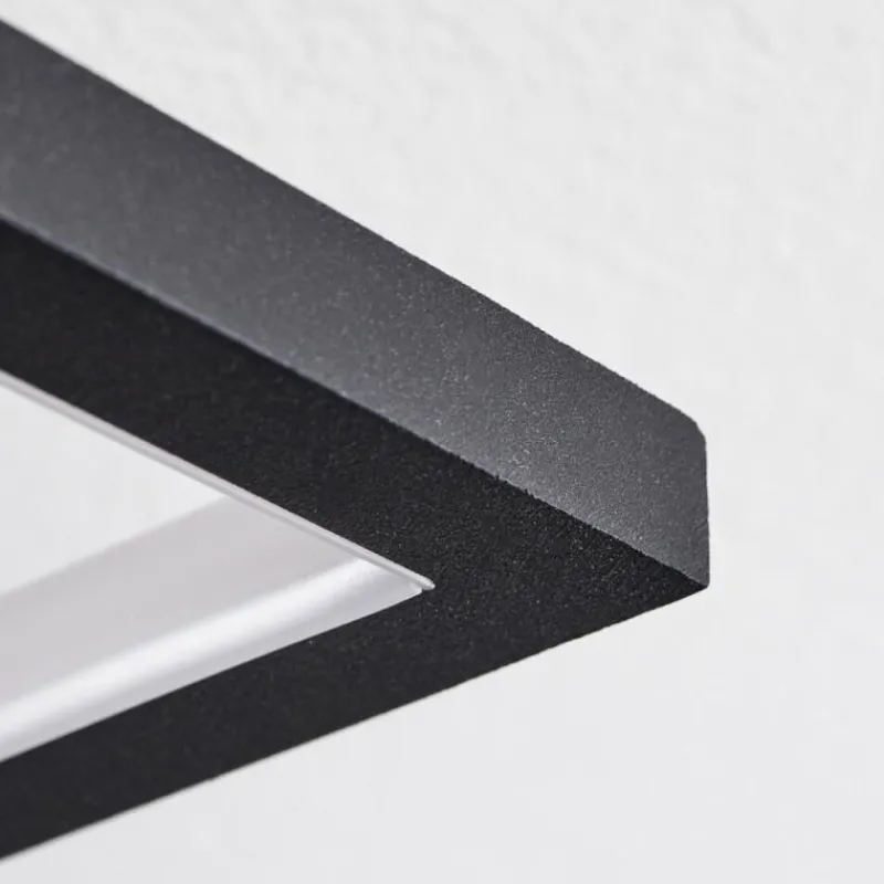 Luminaires Scandinaves-hofstein Plafonnier Pompu LED Écru, Noir, 1 lumière