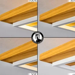 Luminaires Scandinaves-hofstein Plafonnier Pompu LED Écru, Blanc, 1 lumière