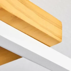 Luminaires Scandinaves-hofstein Plafonnier Pompu LED Écru, Blanc, 1 lumière