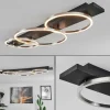 hofstein Plafonnier Pompu LED Noir, 3 lumières