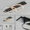 hofstein Plafonnier Pompu LED Noir, 2 lumières