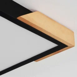 hofstein Plafonnier Pontchardon LED Écru, Noir, 1 lumière