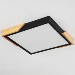 hofstein Plafonnier Pontchardon LED Écru, Noir, 1 lumière