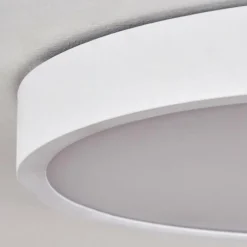 Luminaires Scandinaves-hofstein Plafonnier Pontchardon LED Blanc, 1 lumière