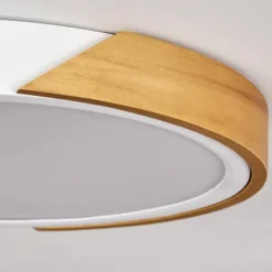 Luminaires Scandinaves-hofstein Plafonnier Pontchardon LED Blanc, 1 lumière