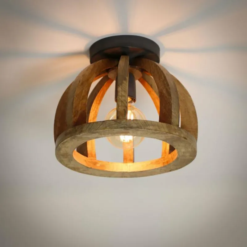 hofstein Plafonnier Portelo Noir, 1 lumière