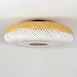 Luminaires Scandinaves-hofstein Plafonnier Pucapa Noir, 1 lumière