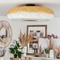 Luminaires Scandinaves-hofstein Plafonnier Pucapa Noir, 1 lumière