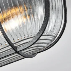 hofstein Plafonnier Quintay Noir, 1 lumière