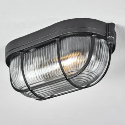 hofstein Plafonnier Quintay Noir, 1 lumière