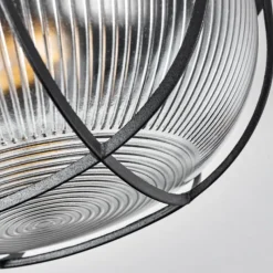 hofstein Plafonnier Quintay Noir, 1 lumière