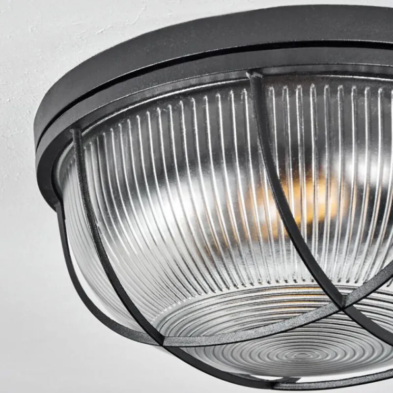 hofstein Plafonnier Quintay Noir, 1 lumière