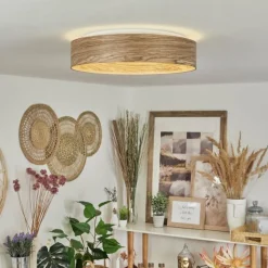 Luminaires Scandinaves-hofstein Plafonnier Quintinha LED Blanc, 1 lumière