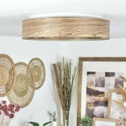 Luminaires Scandinaves-hofstein Plafonnier Quintinha LED Blanc, 1 lumière