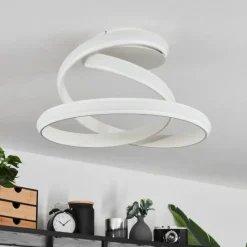 hofstein Plafonnier Ramada LED Blanc, 1 lumière