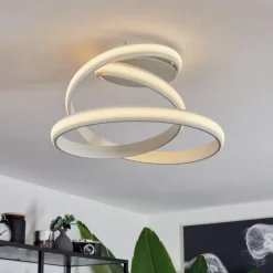hofstein Plafonnier Ramada LED Blanc, 1 lumière
