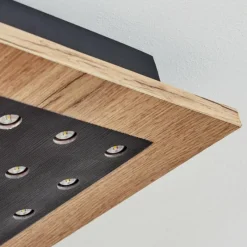 hofstein Plafonnier Ramilos LED Écru, Noir, 1 lumière