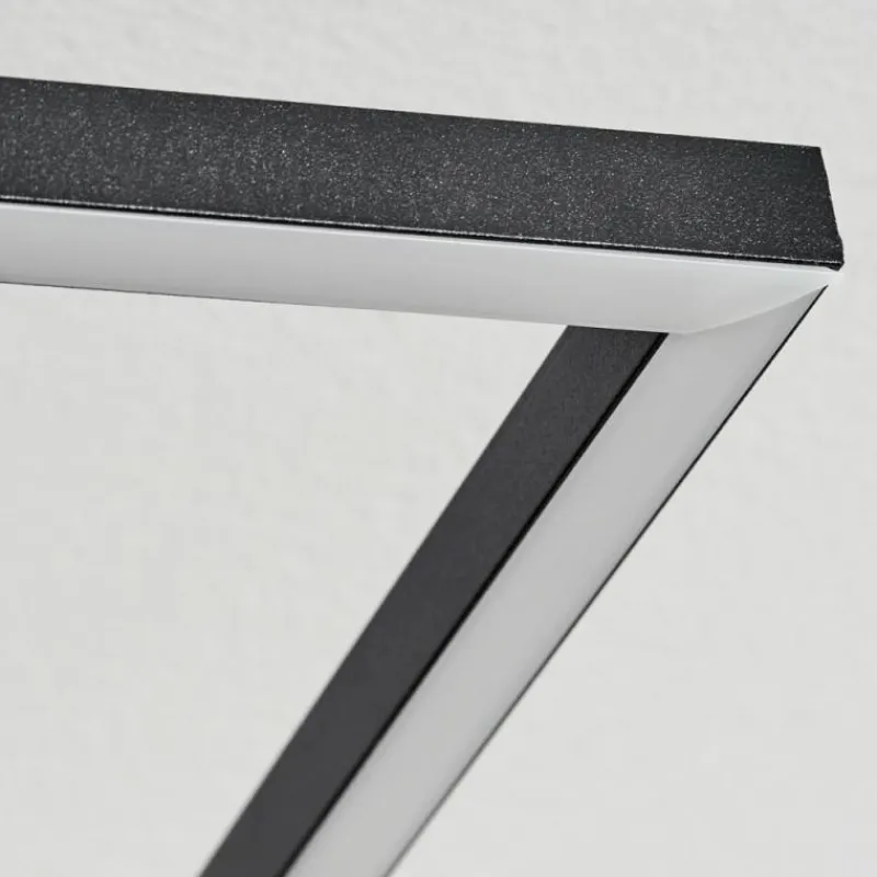 hofstein Plafonnier Ramilos LED Écru, Noir, 1 lumière