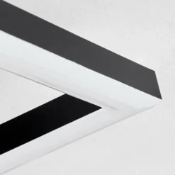 hofstein Plafonnier Reboleiro LED Noir, 2 lumières