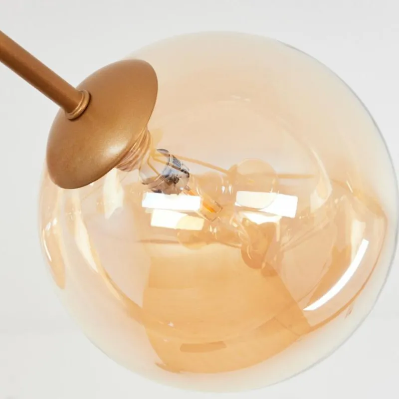 hofstein Plafonnier Remaisnil Laiton, 8 lumières