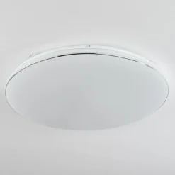 hofstein Plafonnier Remenoville LED Chrome, Blanc, 1 lumière