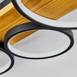 hofstein Plafonnier Rodekro LED Écru, Noir, 1 lumière