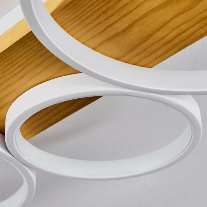 hofstein Plafonnier Rodekro LED Écru, Blanc, 1 lumière