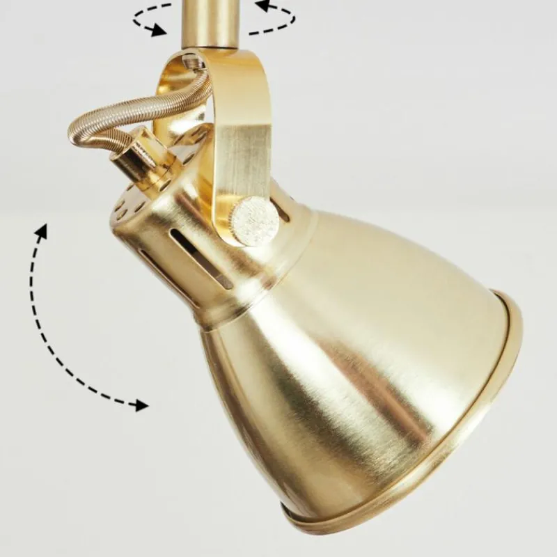 hofstein Plafonnier Salinas LED Laiton, 4 lumières